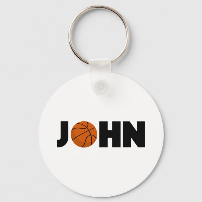 Llavero John Basketball (Anverso)