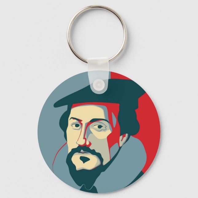 Llavero John Calvin Keychain (Anverso)