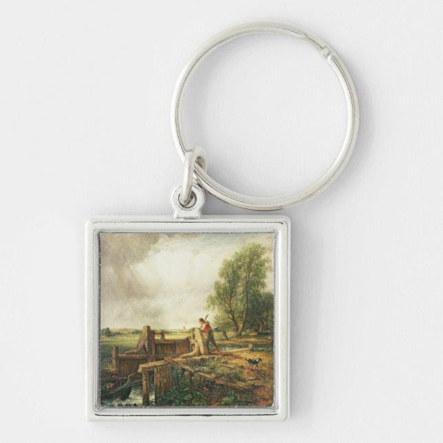 Llavero John Constable el | un barco que pasa una (Frente)