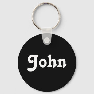 Llavero John de cadena de claves