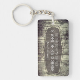 Llavero John Fitzgerald Kennedy Reparación Inspiradora de 