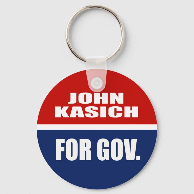 LLAVERO JOHN KASICH PARA GOBERNADOR (Anverso)