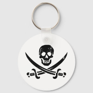 Llavero John Rackham (Calico Jack) Bandera Pirata Jolly Ro