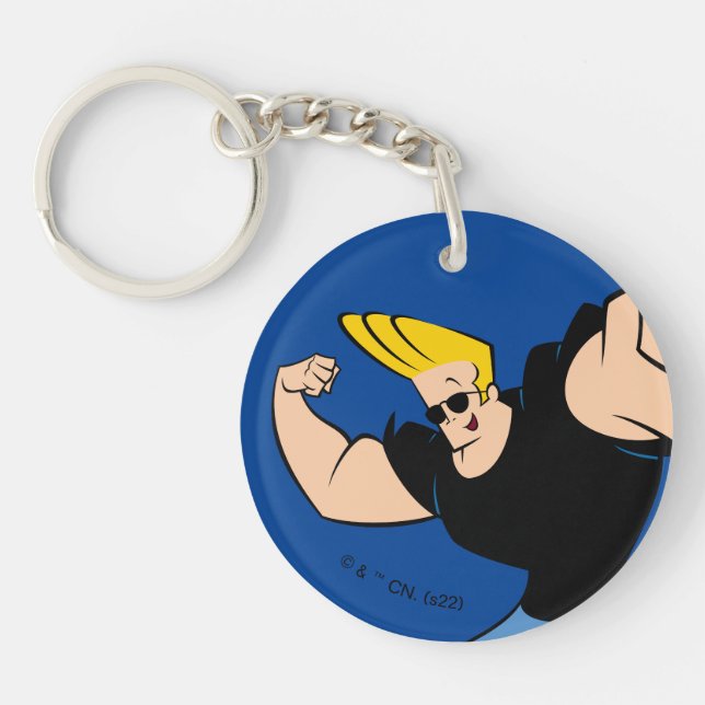 Llavero Johnny Bravo Iconic Pose (Frente)