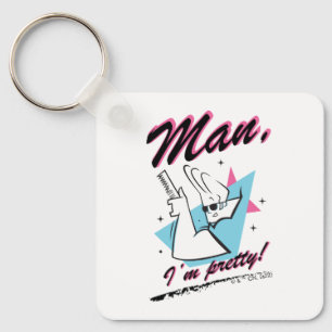 Llavero Johnny Bravo - Man I m Retro Graphic