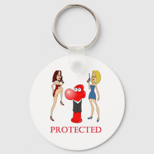 Llavero Johnny Condom Protected
