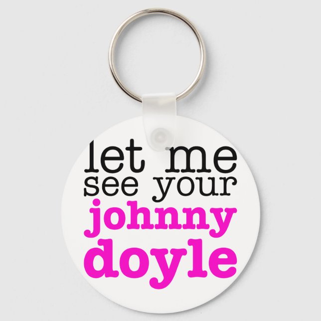 Llavero Johnny Doyle Pink (Anverso)