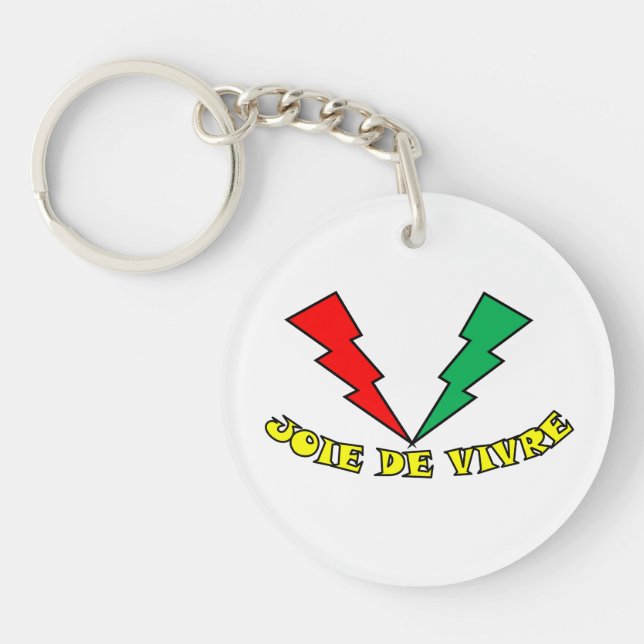 Llavero JOIE DE VIVRE key chain (Frente)