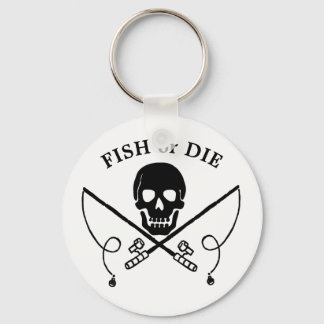 Llavero Jolly Roger Fisherman Pirate Keychain