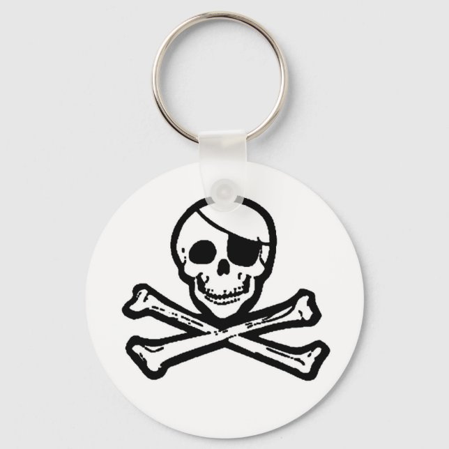 Llavero Jolly Roger Pirate Keychain (Anverso)