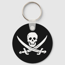 Llavero Jolly Roger Sword Pirate Keychain