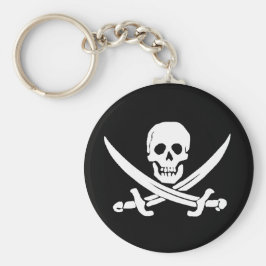 Llavero Jolly Roger Sword Pirate Keychain