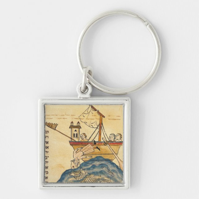 Llavero Jonah comido por la ballena (Frente)