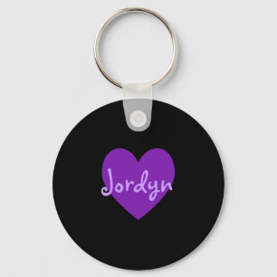 Llavero Jordyn en morado
