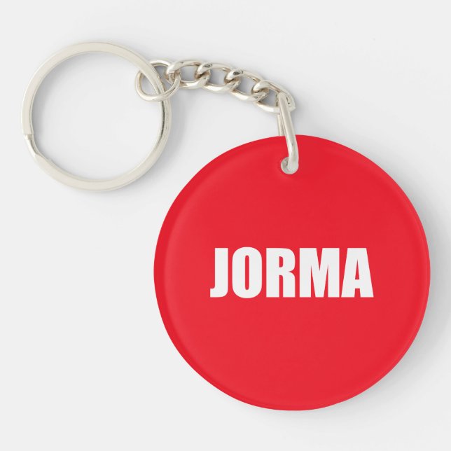 Llavero Jorma (Frente)