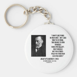 Llavero Joseph Conrad Work Chance Your Reality Cita