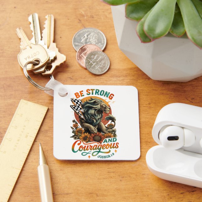 Llavero Joshua 1:9 (Escritorio )