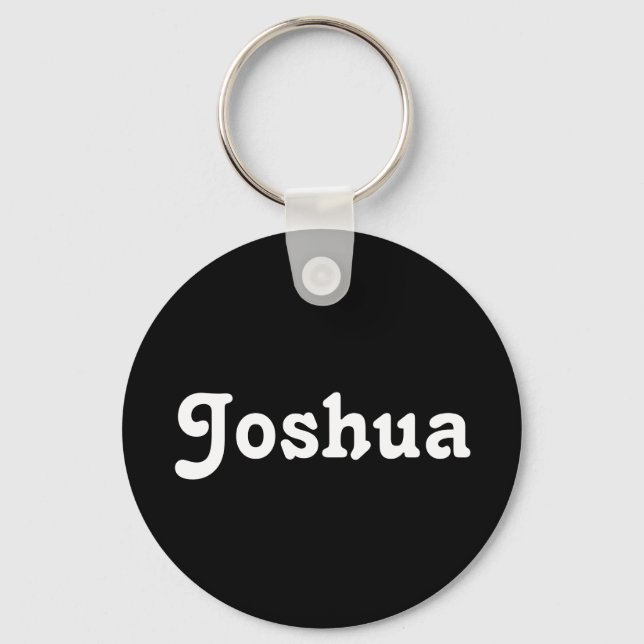 Llavero Joshua de la cadena de claves (Anverso)