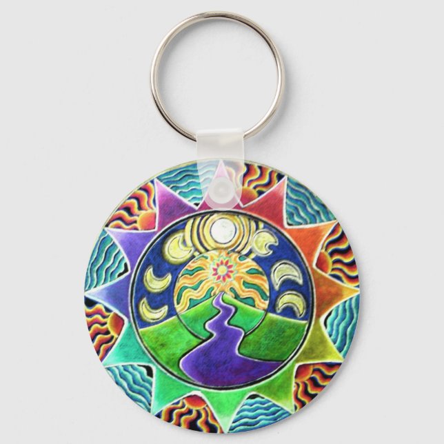 Llavero Journey Mandala Key Chain (Anverso)