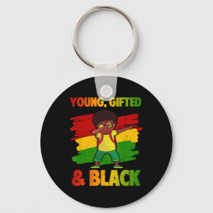 Llavero Jóvenes Gifted Y Mes De Historia Negra Niños Cute 