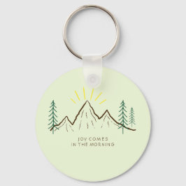 Llavero Joy Comes In The Morning Christian