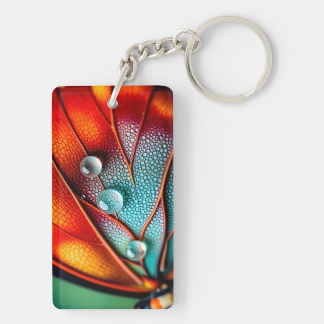 Llavero Joyas en un ala feroz (Atrás)