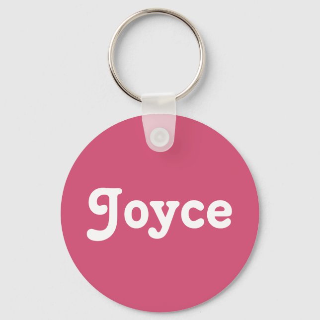 Llavero Joyce de la cadena de claves (Anverso)