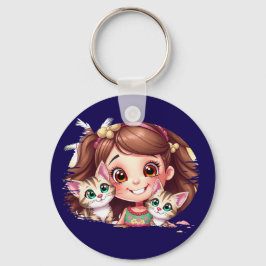 Llavero Joyful Moments with My Kitties