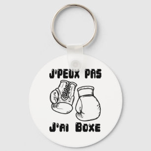 Llavero J'peux Pas J'ai Boxeo - Jersey Regalo de Boxeo