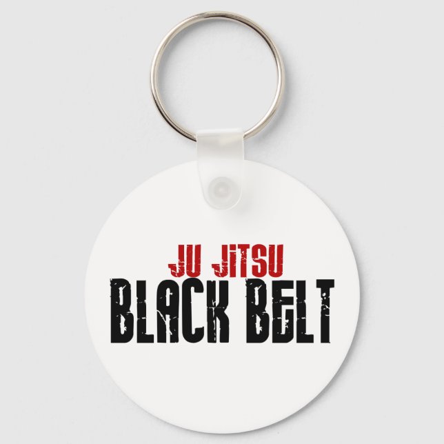 Llavero Ju Jitsu Black Belt (Anverso)