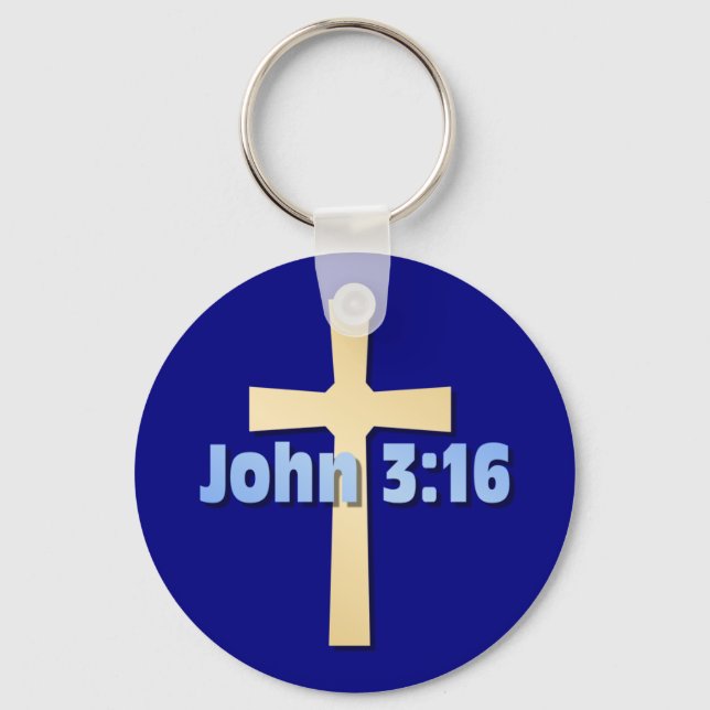 Llavero Juan 3:16 (Anverso)