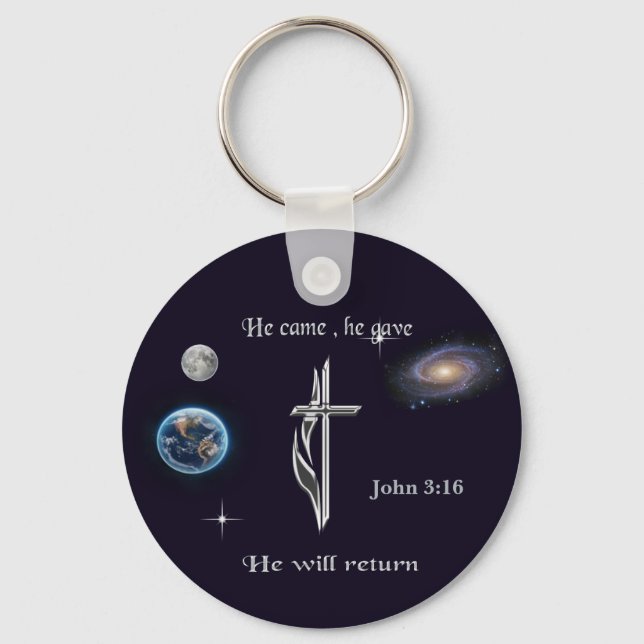 Llavero Juan 3:16 (Anverso)