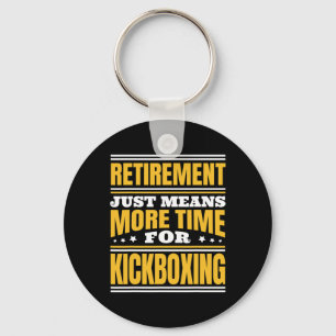Llavero Jubilación Más Tiempo Para Kickboxing