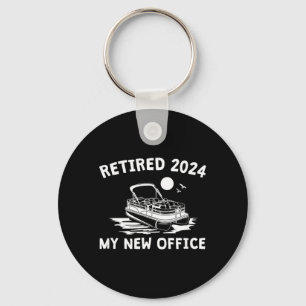 Llavero Jubilado 2024 - Mi Nueva Oficina Divertido Barco P