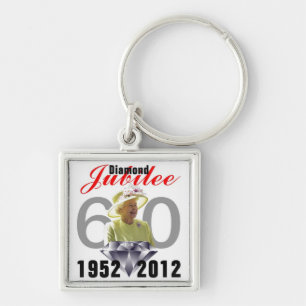 Llavero Jubileo sobre diamantes 1952-2012