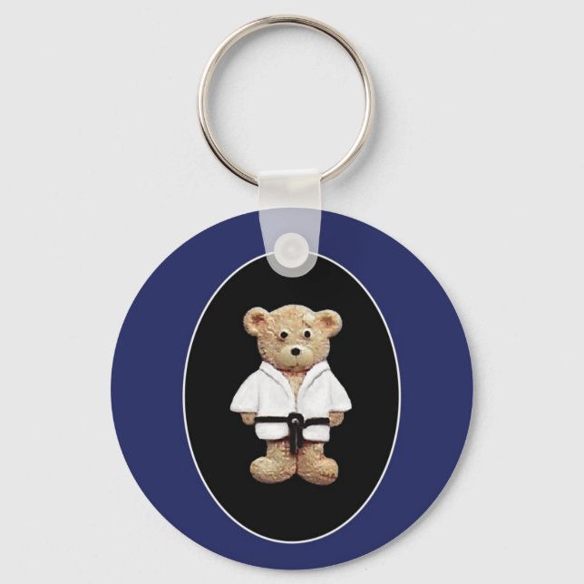 Llavero Judo Black Belt (Anverso)