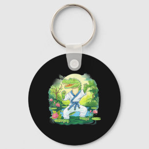 Llavero Judo Cocodrilo Naturaleza Kickboxing Taekwondo Art