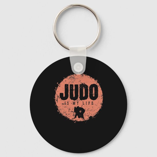 Llavero Judo Is My Life (Anverso)
