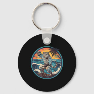 Llavero Judo Leopardo Naturaleza Kickboxing Taekwondo Arte
