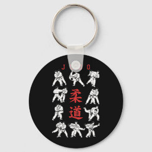 Llavero Judo Throw Sweep MMA Artes Marciales Mixtas Kanji