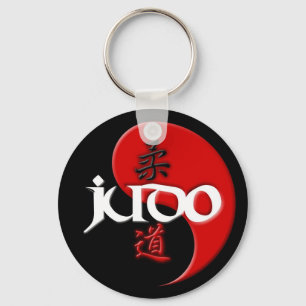 Llavero Judo Yin Yang Key Chain