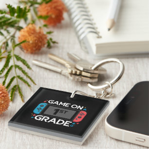 Llavero Juego Activado Grado 1º Regreso a la Escuela Gamer