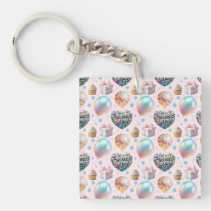 Llavero Juego de 3 hojas planas de papel de regalo
