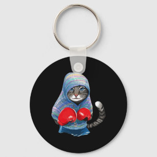 Llavero Juego De Gato En Boxeo
