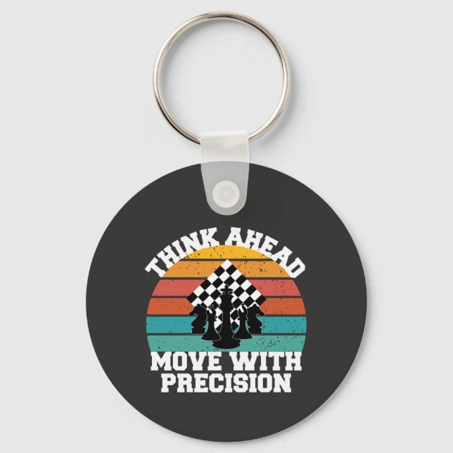 Llavero Juego de mentalidad de precisión de estrategia de  (Anverso)