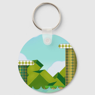 Llavero Juego de plataformas retro