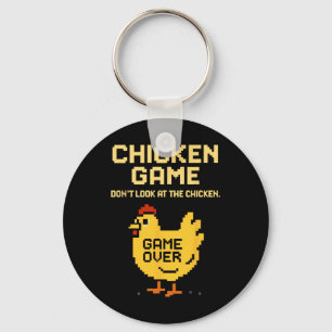 Llavero Juego de pollos No mires al pollo Pollito divertid