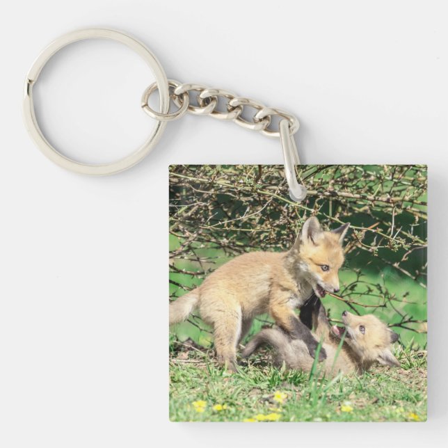 Llavero Juego de Red Fox Kits (Frente)