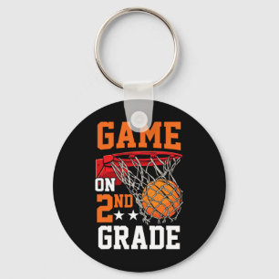 Llavero Juego de segundo grado de baloncesto de vuelta al