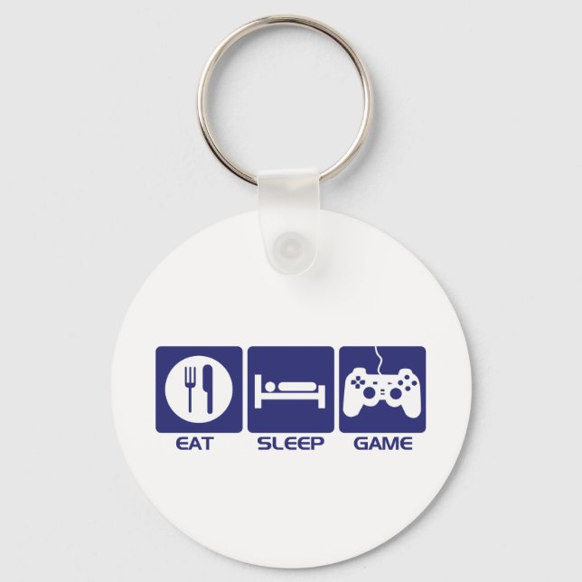 Llavero Juego de sueño de Comer (Anverso)